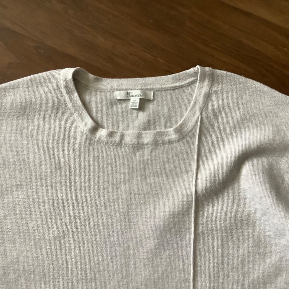 NWOT 89+Madison 3/4 sleeves tunic sweater - Picture 4 of 11